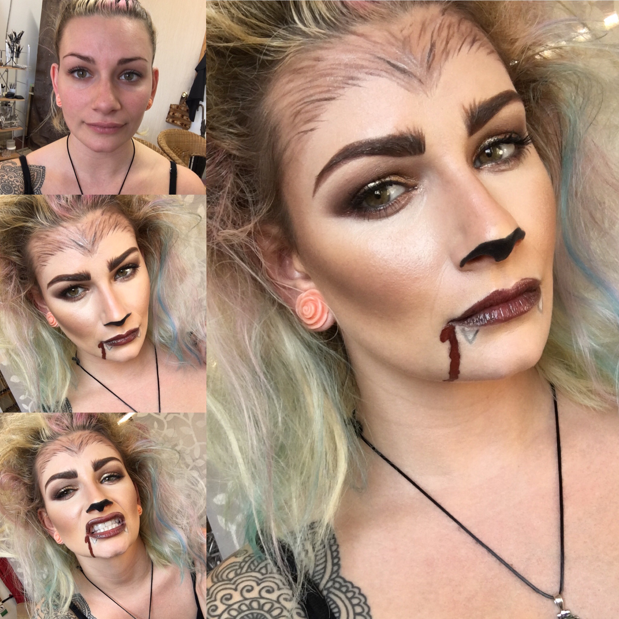  Werewolf  Makeup  Set Monave