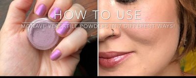 How to Use Monave Mineral Versatile Shadows on the Eyes, Cheeks, Lips, and Nails!