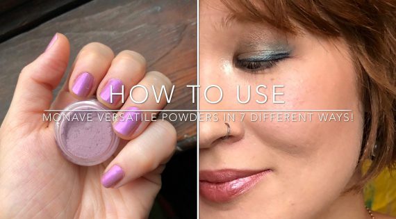 How to Use Monave Mineral Versatile Shadows on the Eyes, Cheeks, Lips, and Nails!